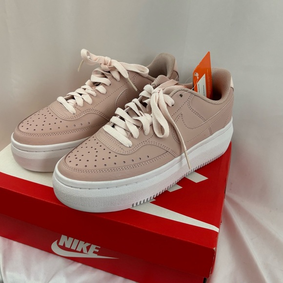 Nike Shoes - Nike Women's Sneakers in Light Pink and White